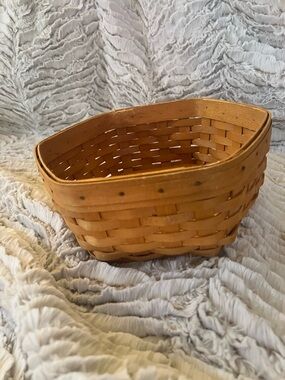 Longaberger Natural Honey Brown Woven Basket